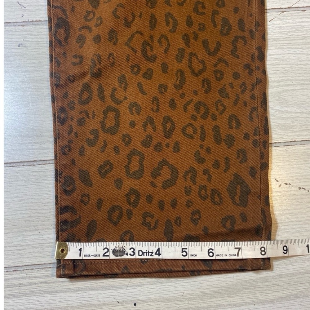 Universal Thread Jeans Womens 8 Strait Stretch Leopard Slim Hip NWT! - Picture 8 of 11